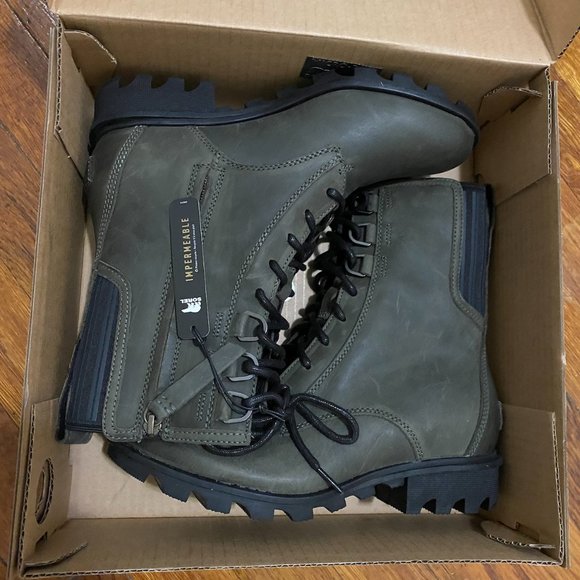 sorel phoenix waterproof leather boot